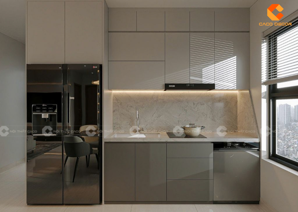 Tủ Bếp Gỗ MFC: Giải Pháp  15